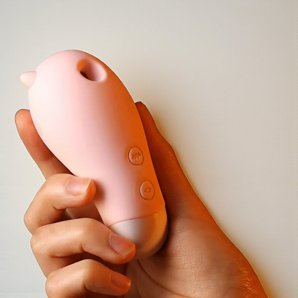 Estimulador de Clítoris con Succión – Silencioso, Recargable y Resistente al Agua